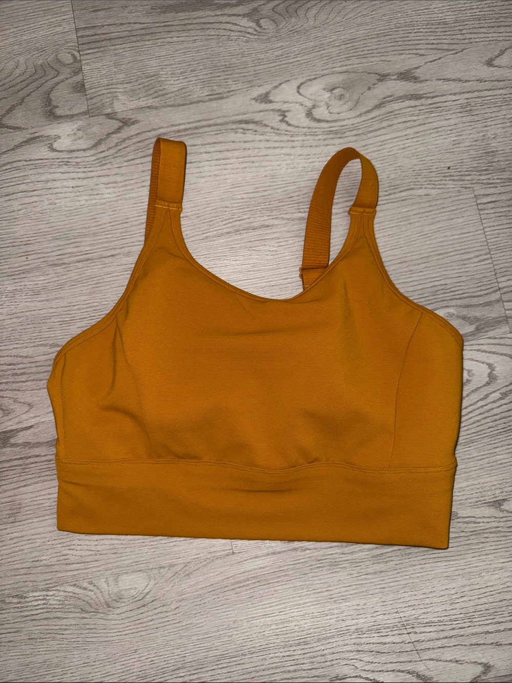CALIA by Carrie Underwood Mustard Yellow Sports Bra